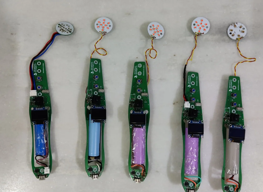 Assembled circuit boards for a medical device