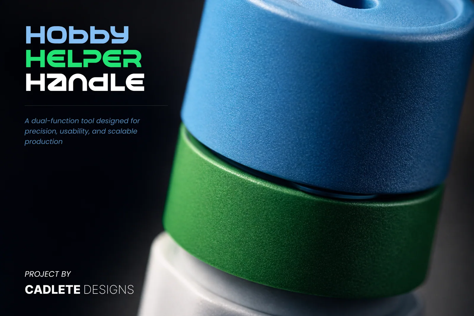 Hobby Helper: Miniature Painting Handle and Pin Vice, From Prototype to Kickstarter and Production