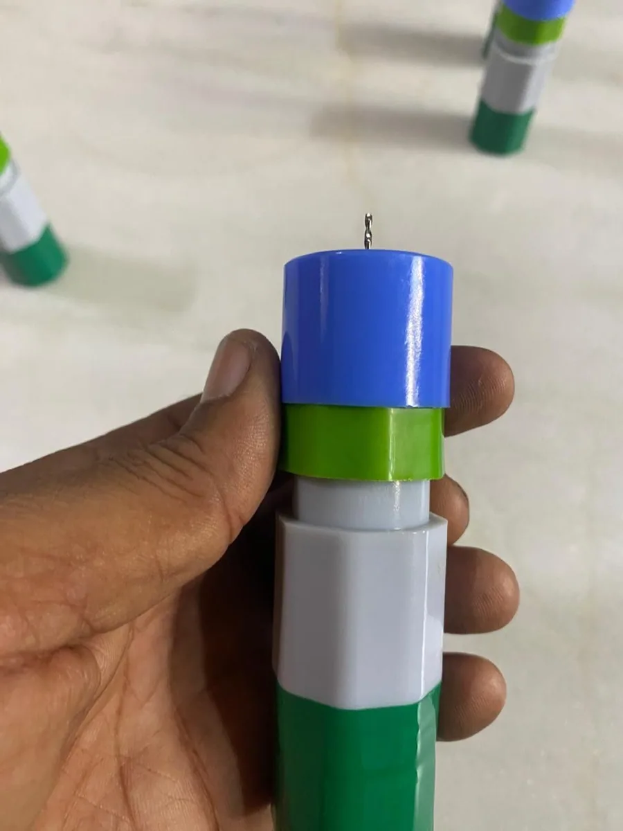 Hobby Helper painting handle held in a hand