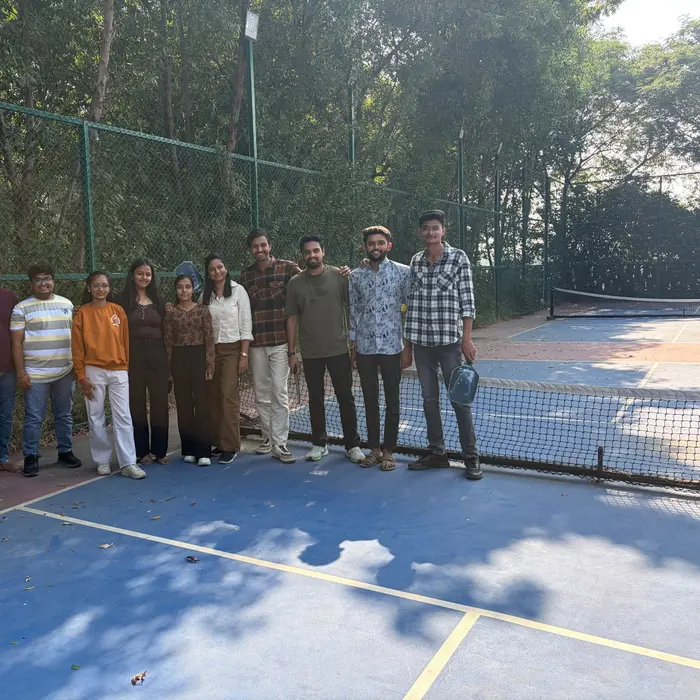 The CADLETE team together outdoors