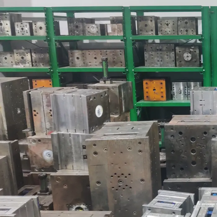 Injection mould tooling inventory at the Rajkot production house