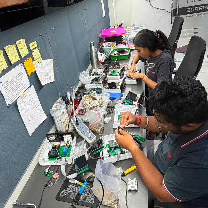 PCB assembly and rework at the electronics workbench