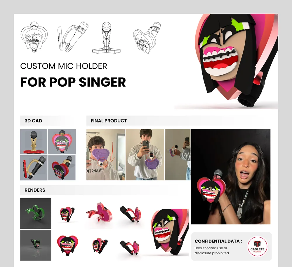 Custom Mic Holder