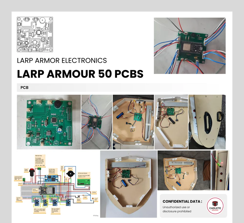 LARP Armor Electronics