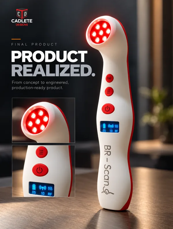 BR-Scan: AI-Powered Breast Screening Device, From Patent to Certified Mass Production: Final Product