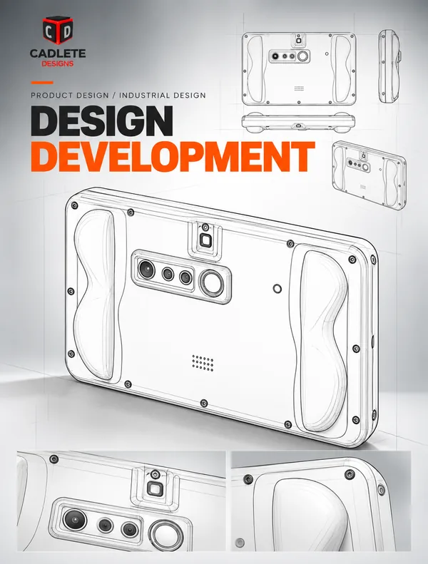 AI Medical Tablet Prototype with Thermal and IR Imaging for Remote Patient Monitoring: Design Development