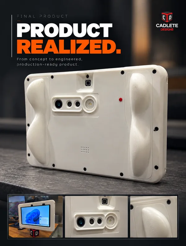 AI Medical Tablet Prototype with Thermal and IR Imaging for Remote Patient Monitoring: Final Product
