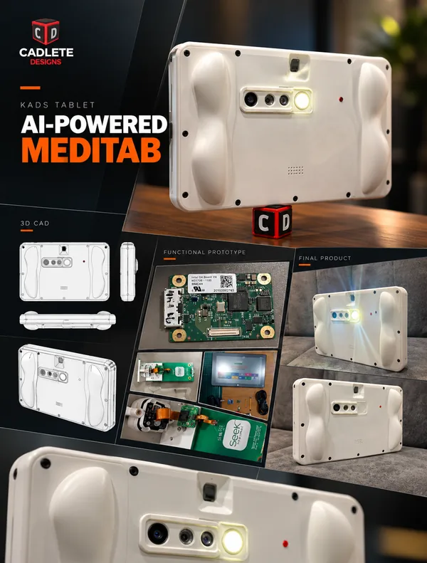 AI Medical Tablet Prototype with Thermal and IR Imaging for Remote Patient Monitoring: Project Overview