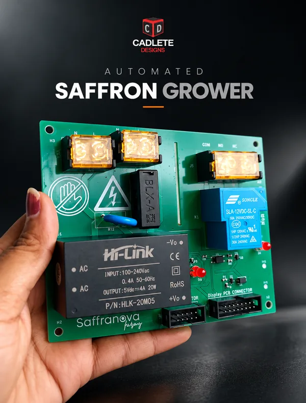 Saffranova: Automated Indoor Saffron Growing Control System: Product Showcase
