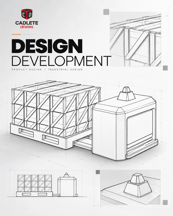 Loop AMR: Autonomous Forklift Robot for Warehouse Automation: Design Development