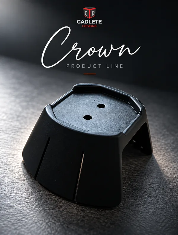 Crown Product Line: Complex Surface Design Engineered for Injection Molding: Final Product