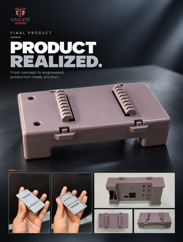 Custom Enclosures for Data Mining Equipment: 10,000 Units per Design: Final Product