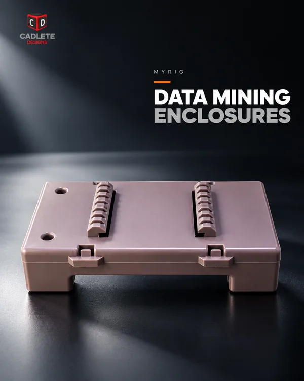 Custom Enclosures for Data Mining Equipment: 10,000 Units per Design: Product Showcase