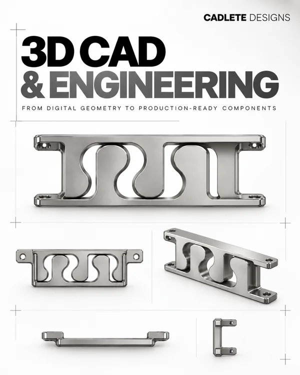 Dutch Door Grille System: Aluminum Die Casting Set Up for 10,000 Pieces a Month: 3D CAD