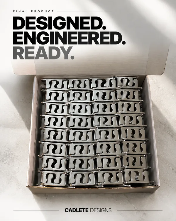 Dutch Door Grille System: Aluminum Die Casting Set Up for 10,000 Pieces a Month: Final Product