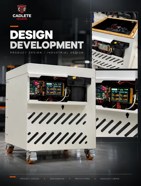 Smart Heart and Lung Transport System: Commercial Organ Boxes with App-Based Temperature Monitoring: Design Development