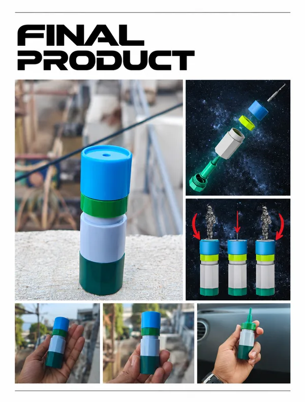 Hobby Helper: Malgriff und Stiftenkloben für Miniaturen, vom Prototyp über Kickstarter zur Produktion: Endprodukt