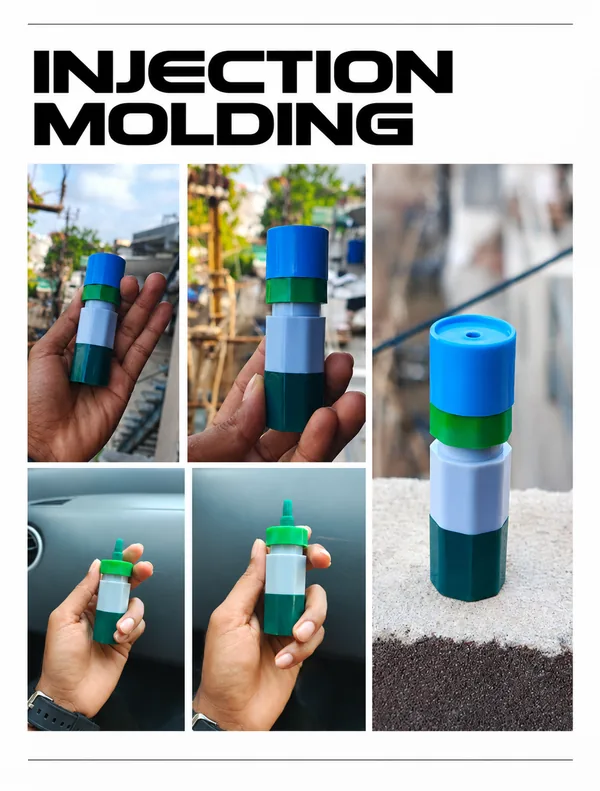 Hobby Helper: Malgriff und Stiftenkloben für Miniaturen, vom Prototyp über Kickstarter zur Produktion: Spritzguss