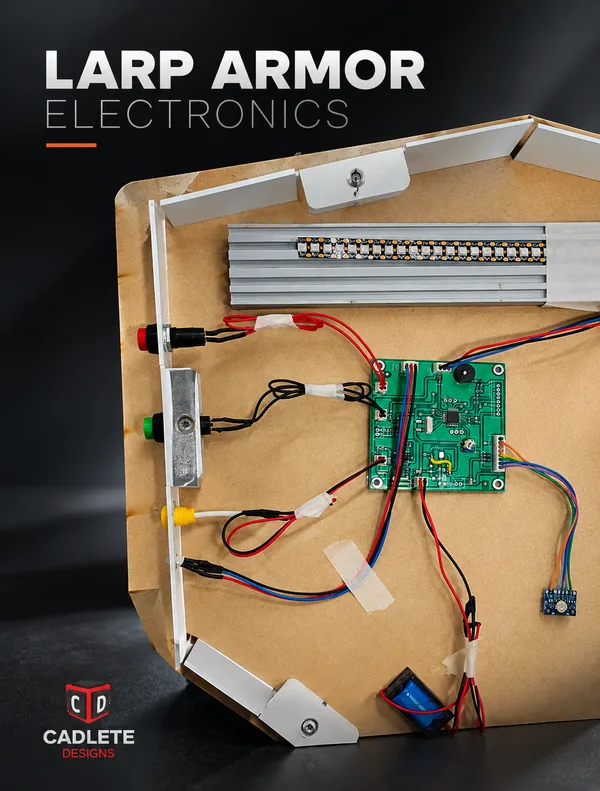 LARP Armor Suit Electronics: 50-Unit Production Run Scaling to 500 Units: Product Showcase