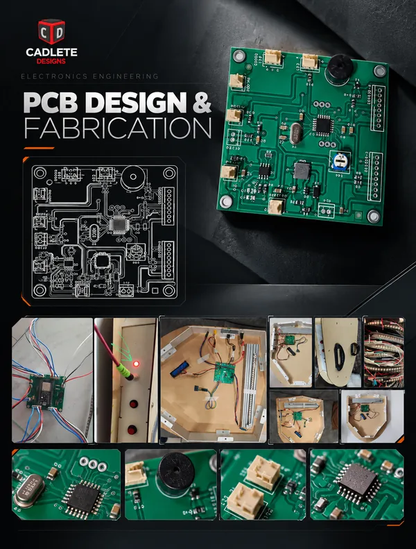 LARP Armor Suit Electronics: 50-Unit Production Run Scaling to 500 Units: PCB Design & Fabrication