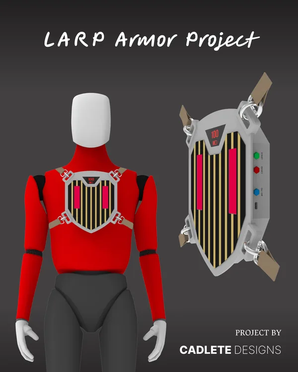 LARP Electronic Sword and Armour: ESP32 POC to Production-Ready PCB: Product Showcase
