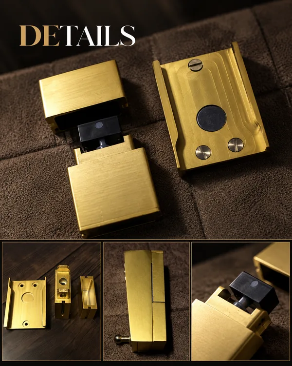 Perfume Belt Buckle: CNC-Machined Prototype with a Slide-In Mini Bottle: Design Details
