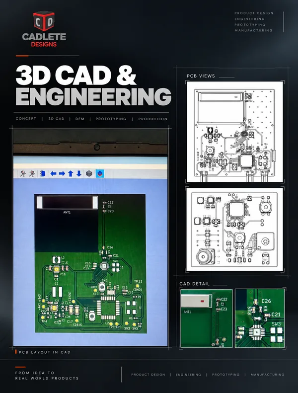 Long-Range RF Controller for PDLC Smart Film: 100 to 200 m Range on Microamp Power: 3D CAD