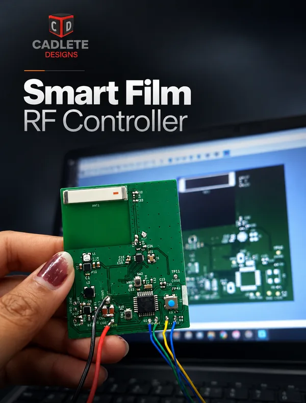 Long-Range RF Controller for PDLC Smart Film: 100 to 200 m Range on Microamp Power: Product Showcase