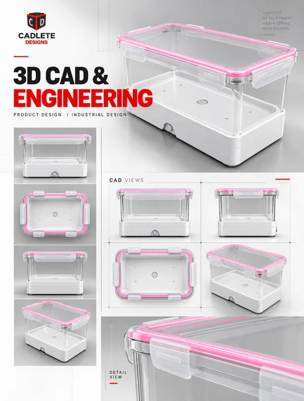 Kitchinjar: Smart Kitchen Inventory and Weighing System, From POC to MVP: 3D CAD