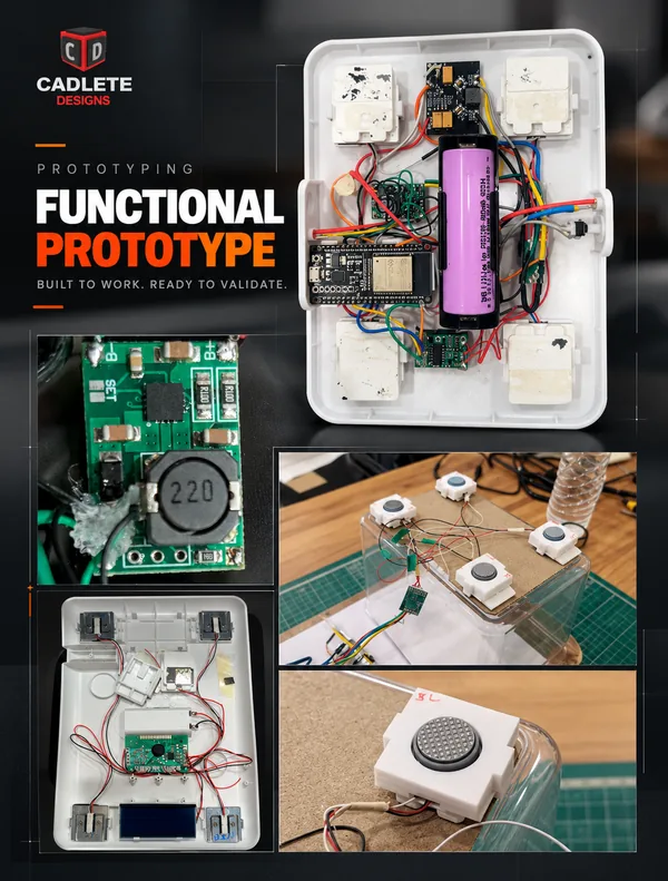 Kitchinjar: Smart Kitchen Inventory and Weighing System, From POC to MVP: Functional Prototype