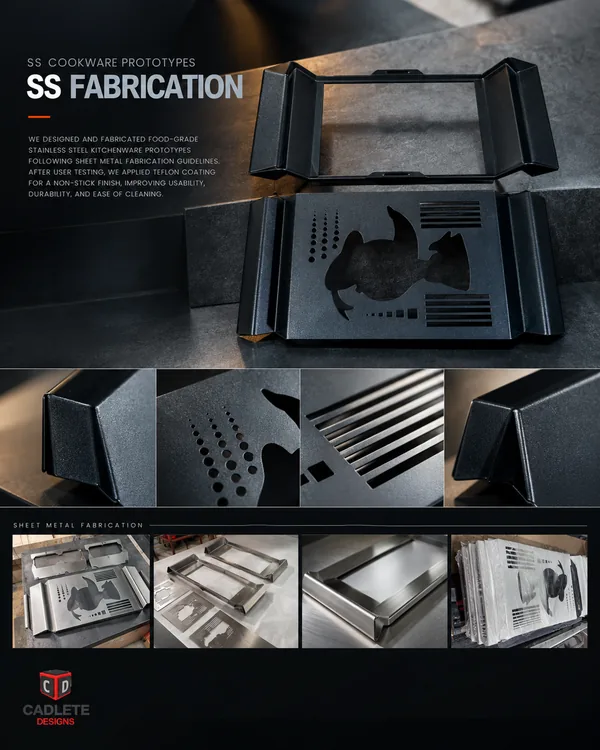 Food-Grade Stainless Steel Cookware Prototypes with Non-Stick Coating: Project Overview