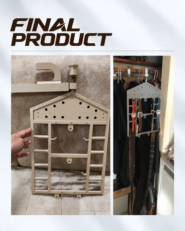 Telescopic Aluminum Ornament Hanger: From Functional Prototype to Die-Cast Production: Final Product
