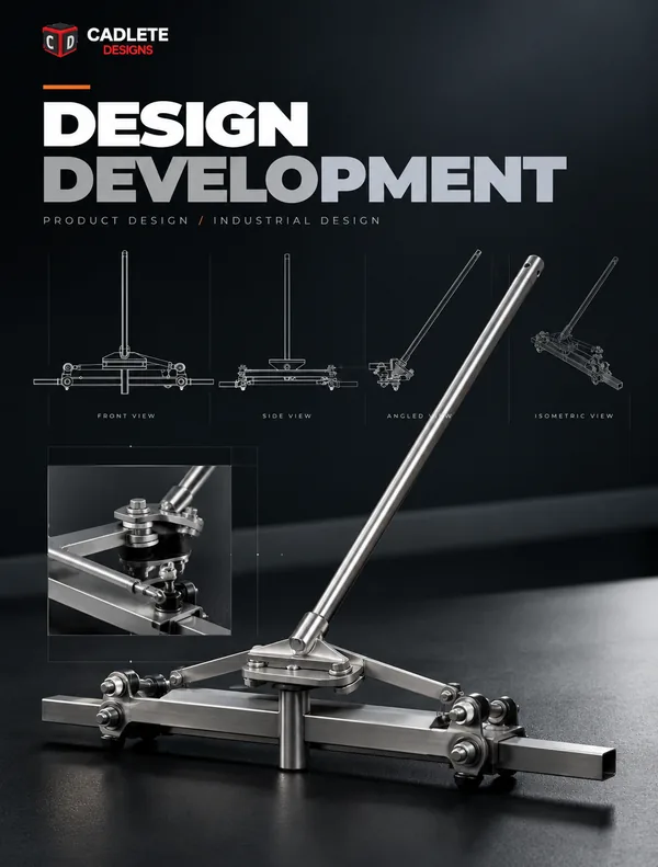 Toy Tractor Steering Mechanism: Six Iterations to Smooth, Effortless Steering: Design Development