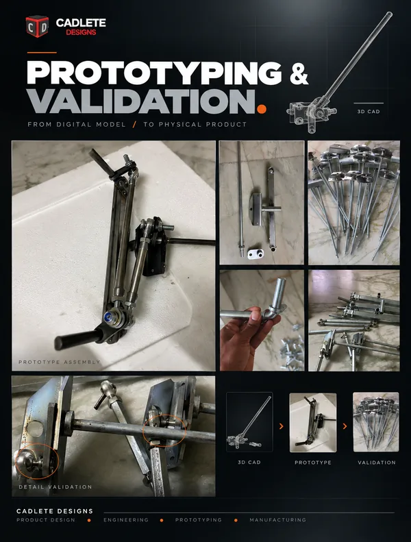 Toy Tractor Steering Mechanism: Six Iterations to Smooth, Effortless Steering: Prototype